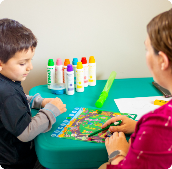 Our pediatric rehabilitation services include speech therapy.